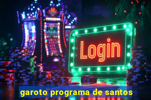 garoto programa de santos